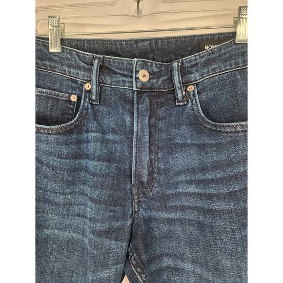 Bonobos Men's Dark Wash Denim Blue Jeans Men’s Size 32x32 - Picture 4 of 10